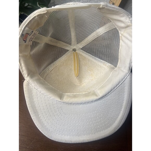 VTG Grain Elevator Generic PIK Almota Foam SnapBack Otto USA 1980s White Farm Ag - Picture 4 of 6